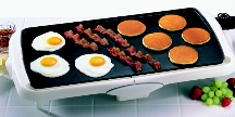 GRIDDLE ELECTRIC COOL TOUCH 10-1/2X20-1/2 - Kitchen Gadgets